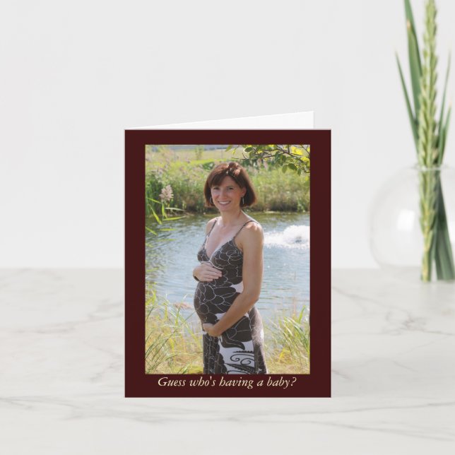 Duschen-Einladung (Farbe) Einladung (Vorderseite)