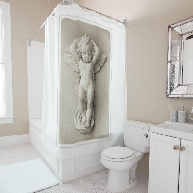 Duschvorhang Baby Angel (Beispiel)