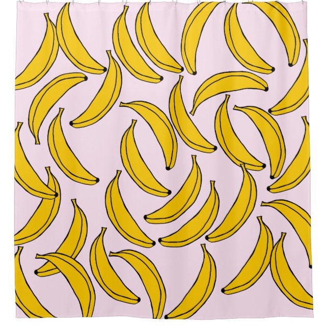 Duschvorhang für Bananen (Vorderseite)