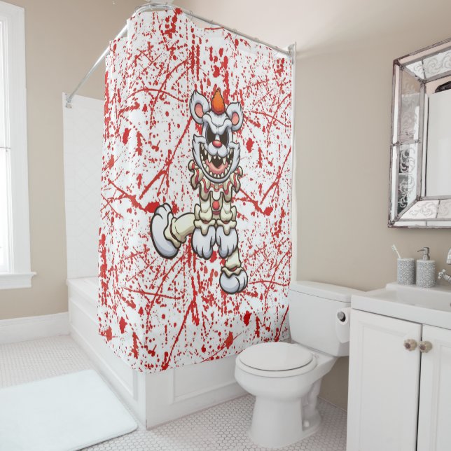 Duschvorhang für Scare Bear (Beispiel)