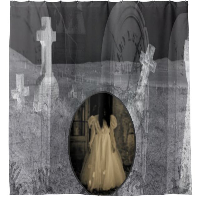 Duschvorhang Halloween (Vorderseite)