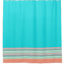 Duschvorhang im Südwesten bunt