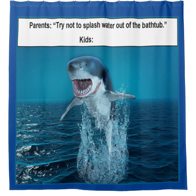 Duschvorhang (Kinder bei Bathtime) (Vorderseite)