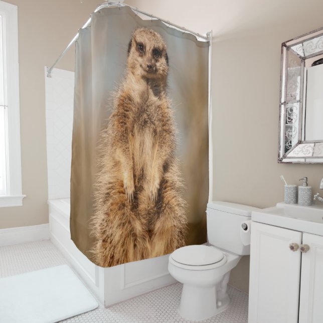 Duschvorhang Meerkat (Beispiel)