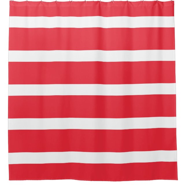 Duschvorhang mit der Flagge Österreichs (Vorderseite)