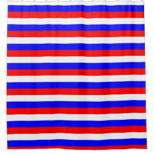 Duschvorhang mit der Flagge Russlands