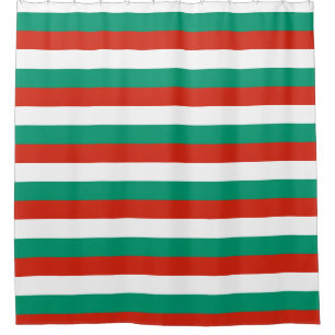 Duschvorhang mit Flagge Bulgariens