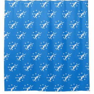 Duschvorhang mit Flagge von Corpus Christi
