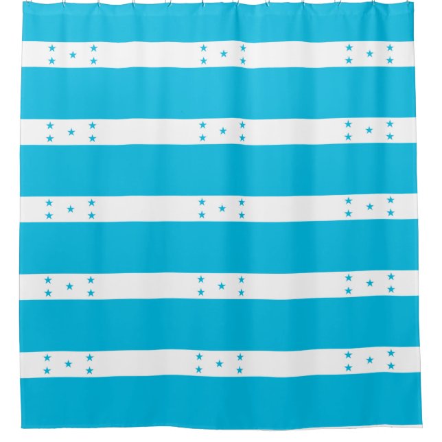 Duschvorhang mit Flagge von Honduras (Vorderseite)