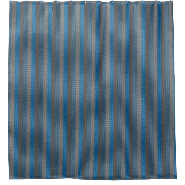 Duschvorhang mit Knitterdusche Wollduschvorhang (Vorderseite)