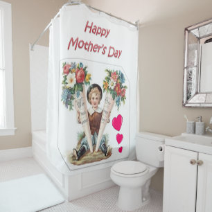 Duschvorhang Muttertag