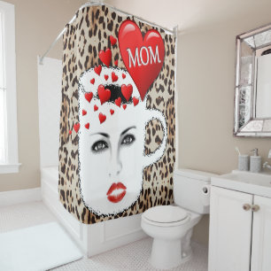 Duschvorhang Muttertag
