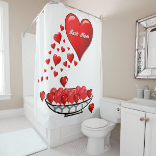 Duschvorhang Muttertag