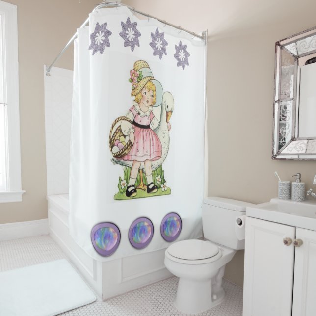 Duschvorhang Oster (Beispiel)