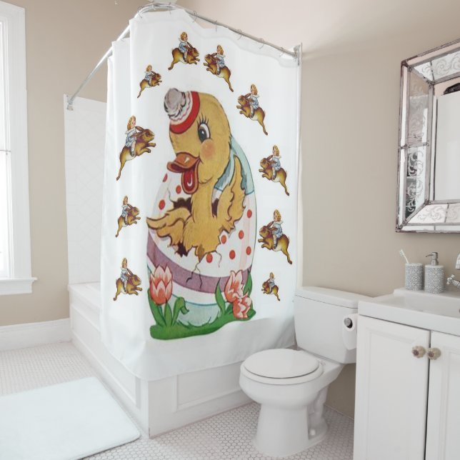 Duschvorhang Oster (Beispiel)