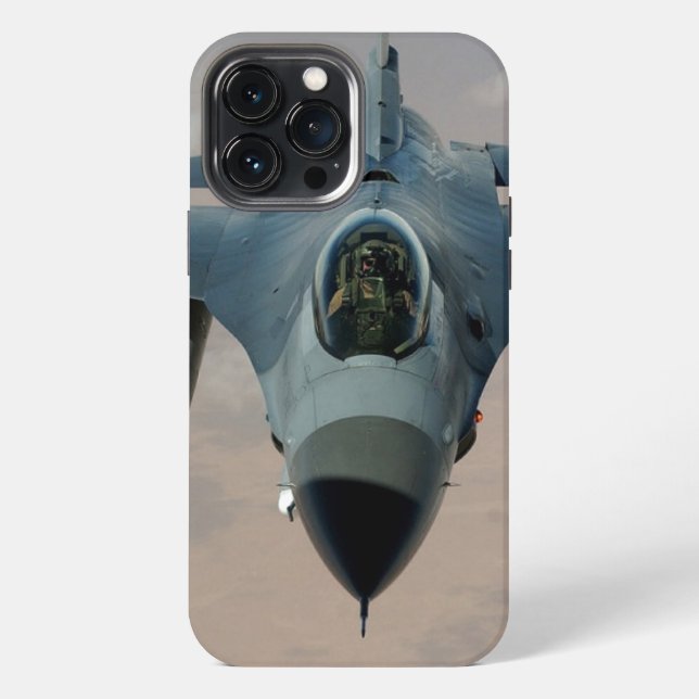 Düsenflugzeug iPhone 13 Pro Max Hülle (Rückseite)
