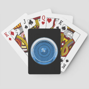 Düsentriebwerk Spielkarten