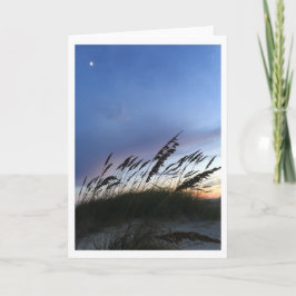 Dusk am Strand. Karte