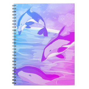 Dusk Dolphins Notizblock