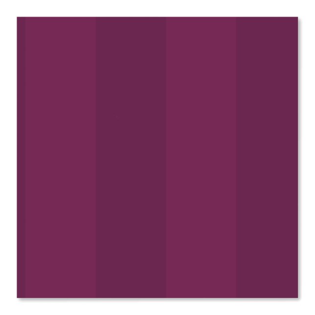 Dusk French Plum Six Inch Shadow Stripe Tapete (Vorderseite)