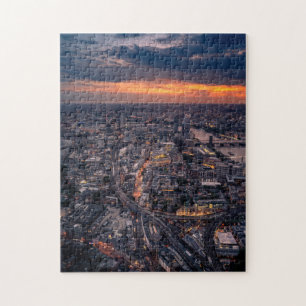 Dusk Landschaftlich Puzzles City Art Hard Jigsaw P