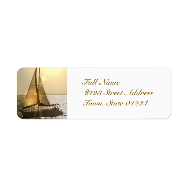 Dusk Sailing Labels (Vorne)