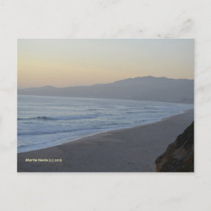 Dusky Beach Postkarte