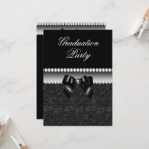 Dusky Black Graduation Party