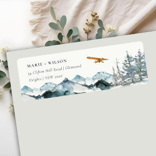 Dusky Blue Mountains Pine Flugzeug Glider Adresse