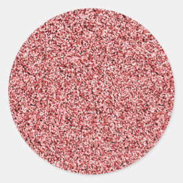Dusky Pink Imitats Glitzer Umschlag Aufkleber