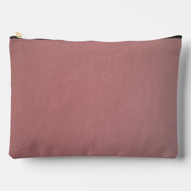 Dusky Rose Leather Effect Sac Prince Cut Sew Bag (Recto)