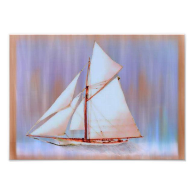 Dusky Sails Foto drucken (Vorne)