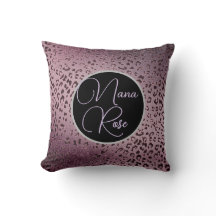 Dusky Violet Leopard Personalisiert