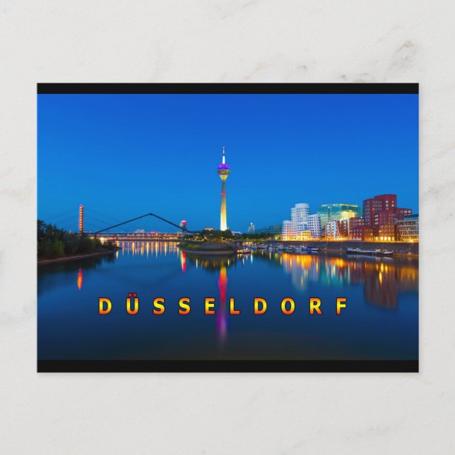 Düsseldorf 007B Postkarte (Vorderseite)