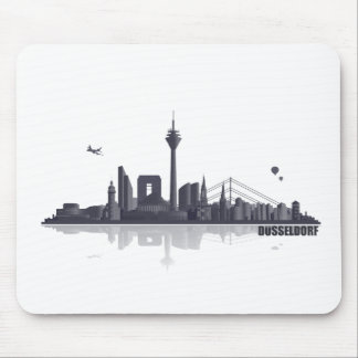 Düsseldorf City Skyline Mousepad