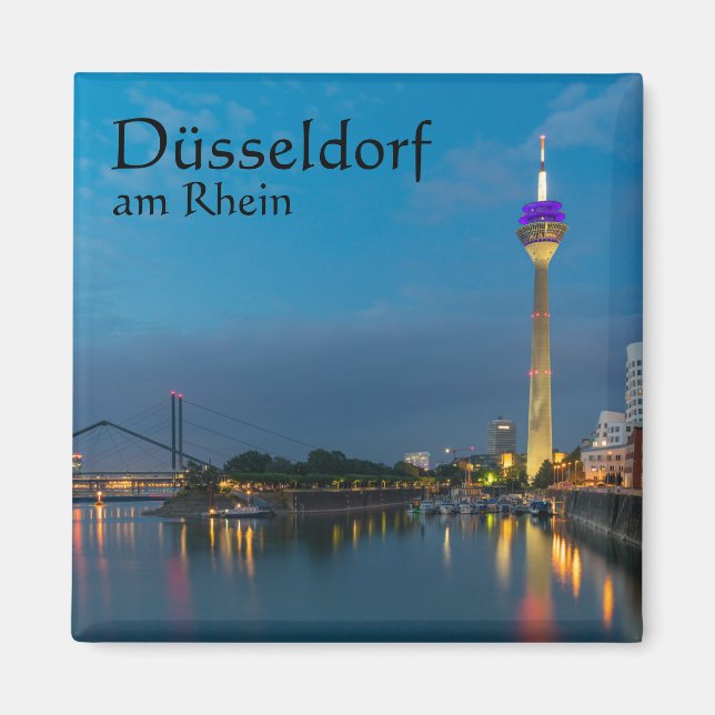 Düsseldorf Deutschland Magnet (Vorne)