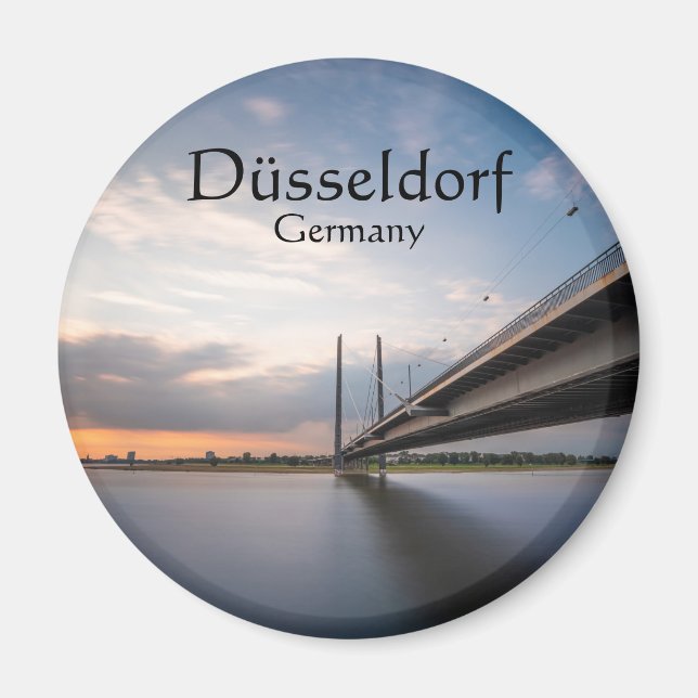 Düsseldorf Deutschland Magnet (Vorne)