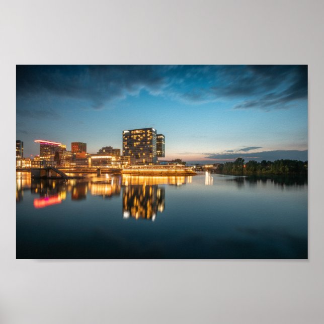 Düsseldorf Deutschland Poster (Vorne)