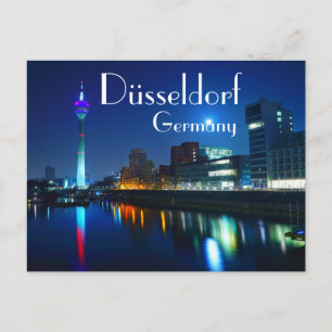 Düsseldorf Deutschland Postkarte
