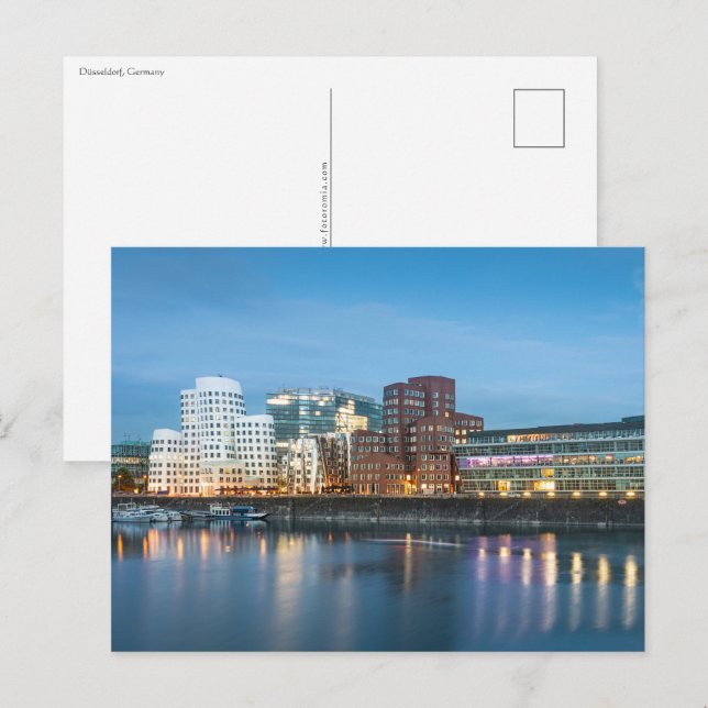 Düsseldorf Deutschland Postkarte (Vorne/Hinten)