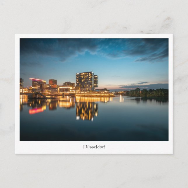 Düsseldorf Deutschland Postkarte (Vorderseite)