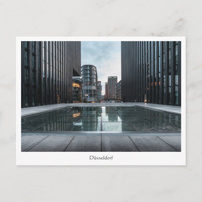 Düsseldorf Deutschland Postkarte (Vorderseite)