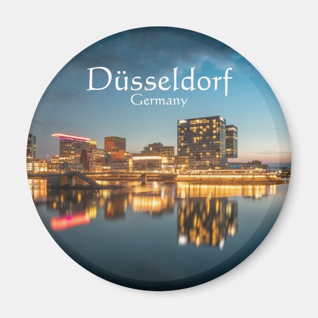 Dusseldorf Germany Souvenir Magnet (Vorne)