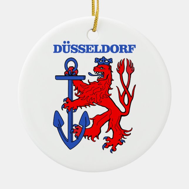 Dusseldorf Keramik Ornament (Vorne)