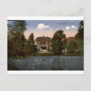 Düsseldorf Kunsthalle Vintage Kunstmuseum Postkarte