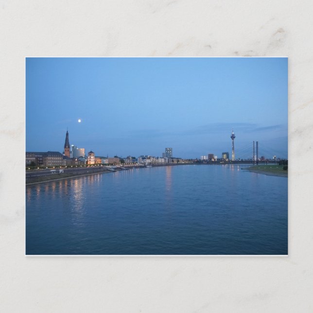 Düsseldorf Postkarte (Vorderseite)