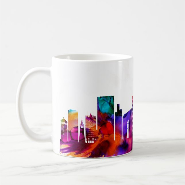 Dusseldorf Skyline Kaffeetasse (Links)