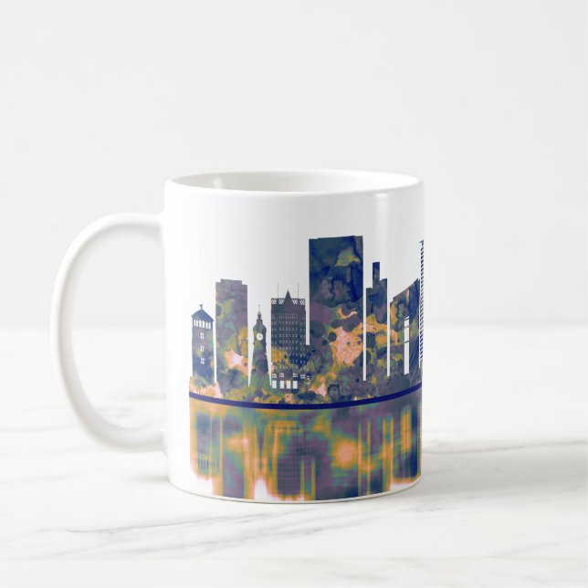Dusseldorf Skyline Kaffeetasse (Links)