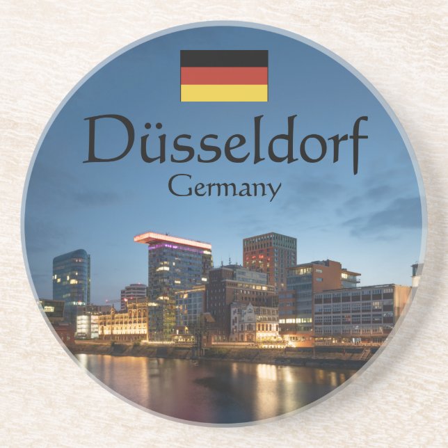 Dusseldorf Souvenir Getränkeuntersetzer (Vorne)