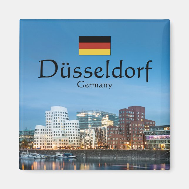 Dusseldorf Souvenir Magnet (Vorne)